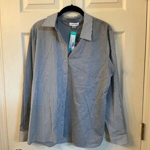 Calvin Klein suit blouse